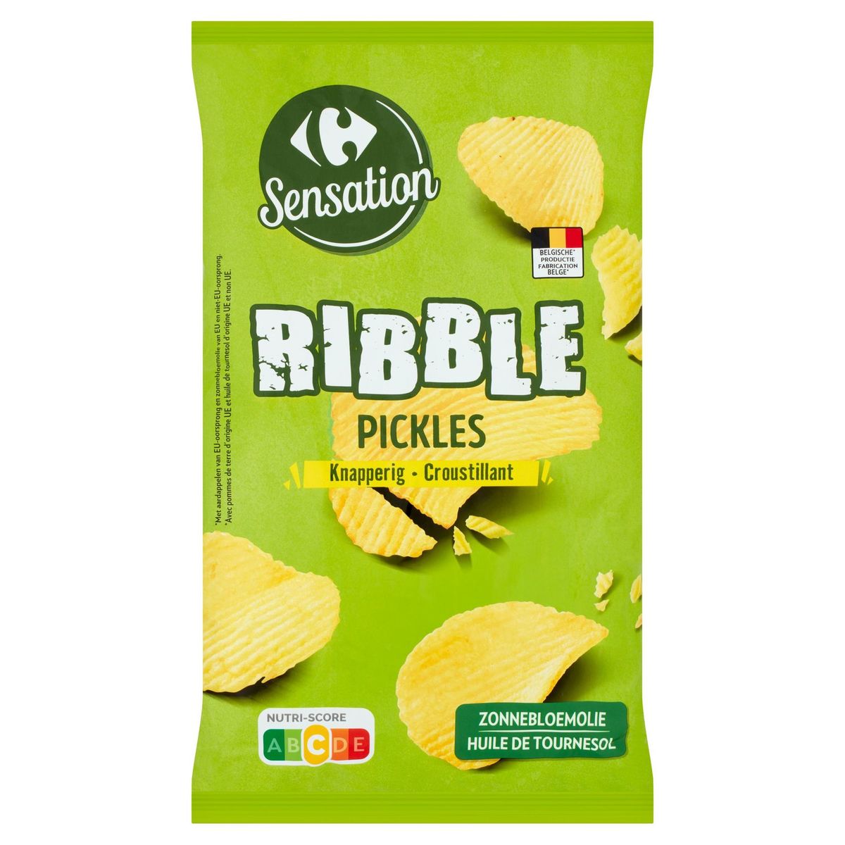 Carrefour Sensation Ribble Pickles Knapperig 200 g