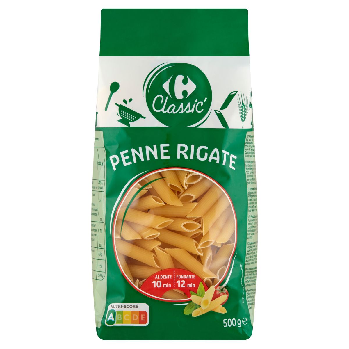 Carrefour Classic' Penne Rigate 500 g