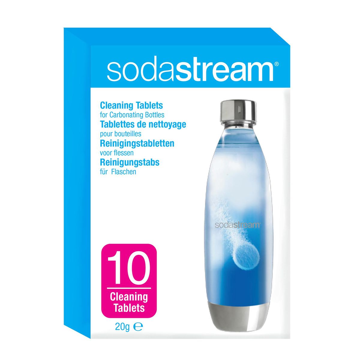 SodaStream 10 Reinigingstabletten voor flessen