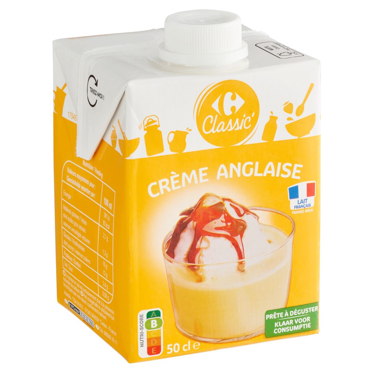 Carrefour Classic' Crème Anglaise 50 cl
