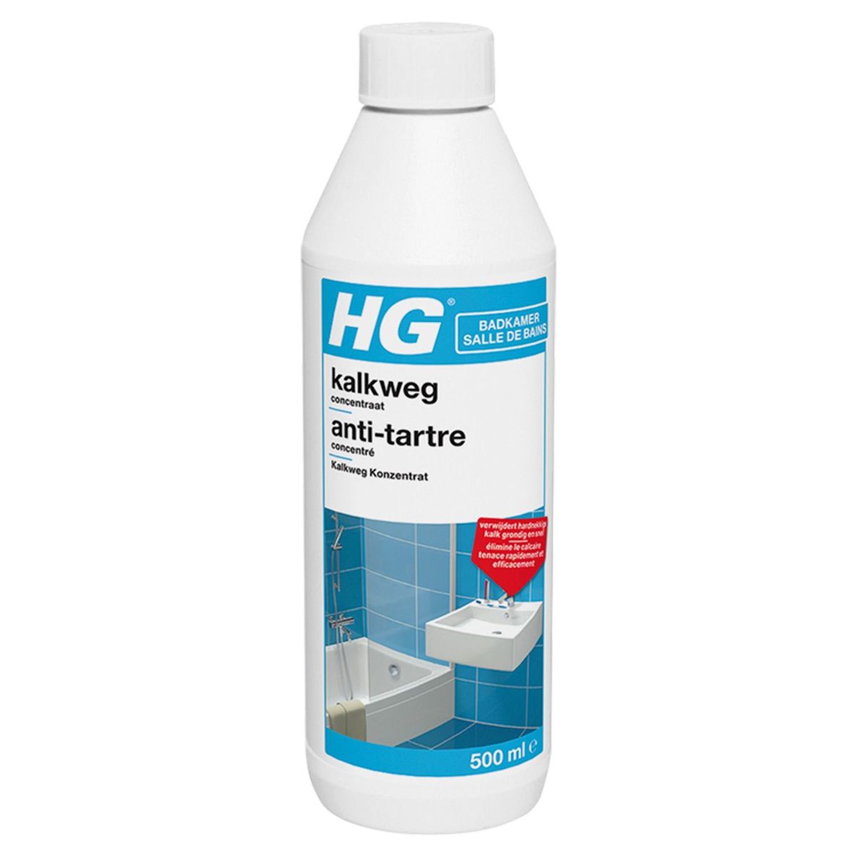 HG Sanitaire Anti-Calcaire Professionnel 500 ml
