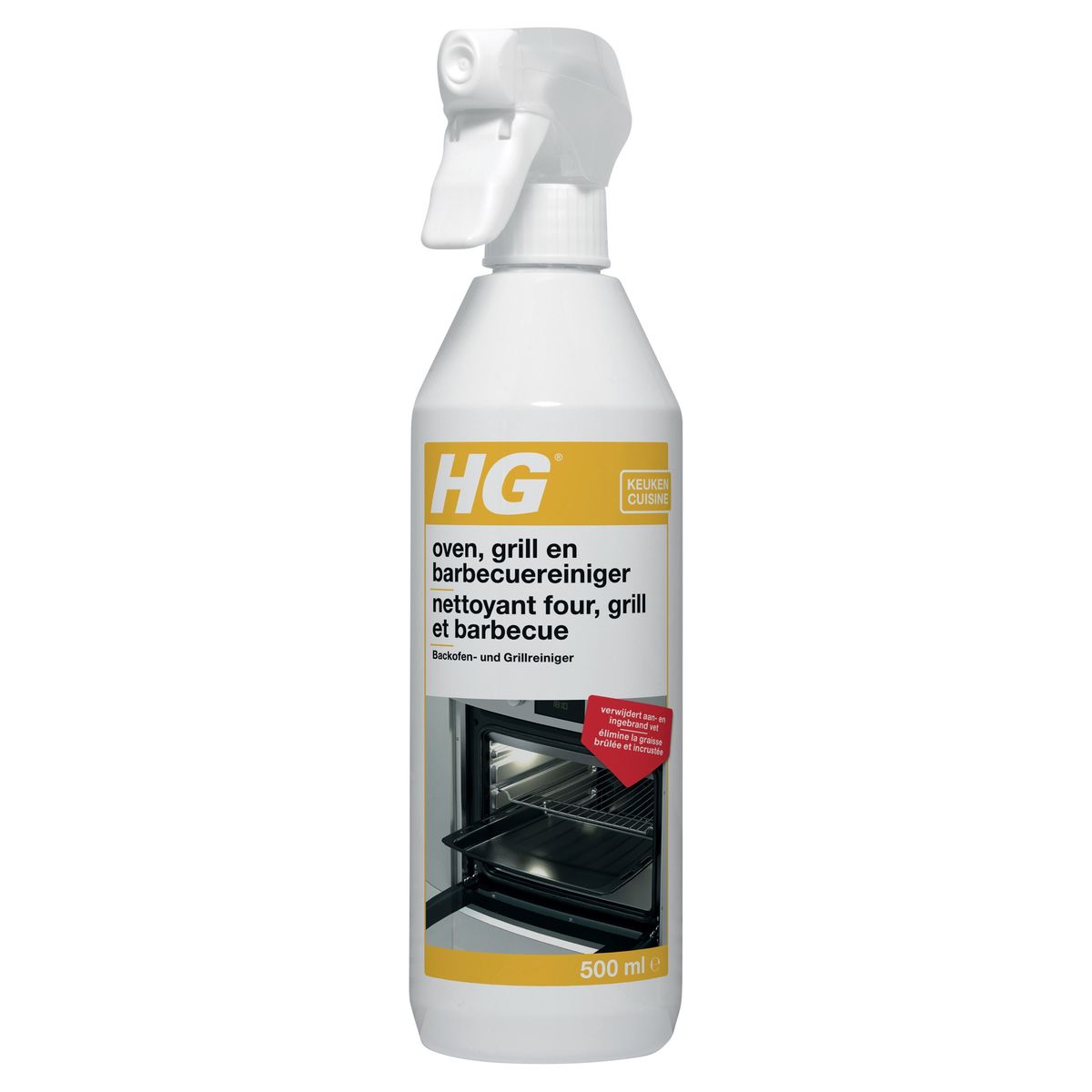 HG Nettoyant Four, Grill et Barbecue 500 ml