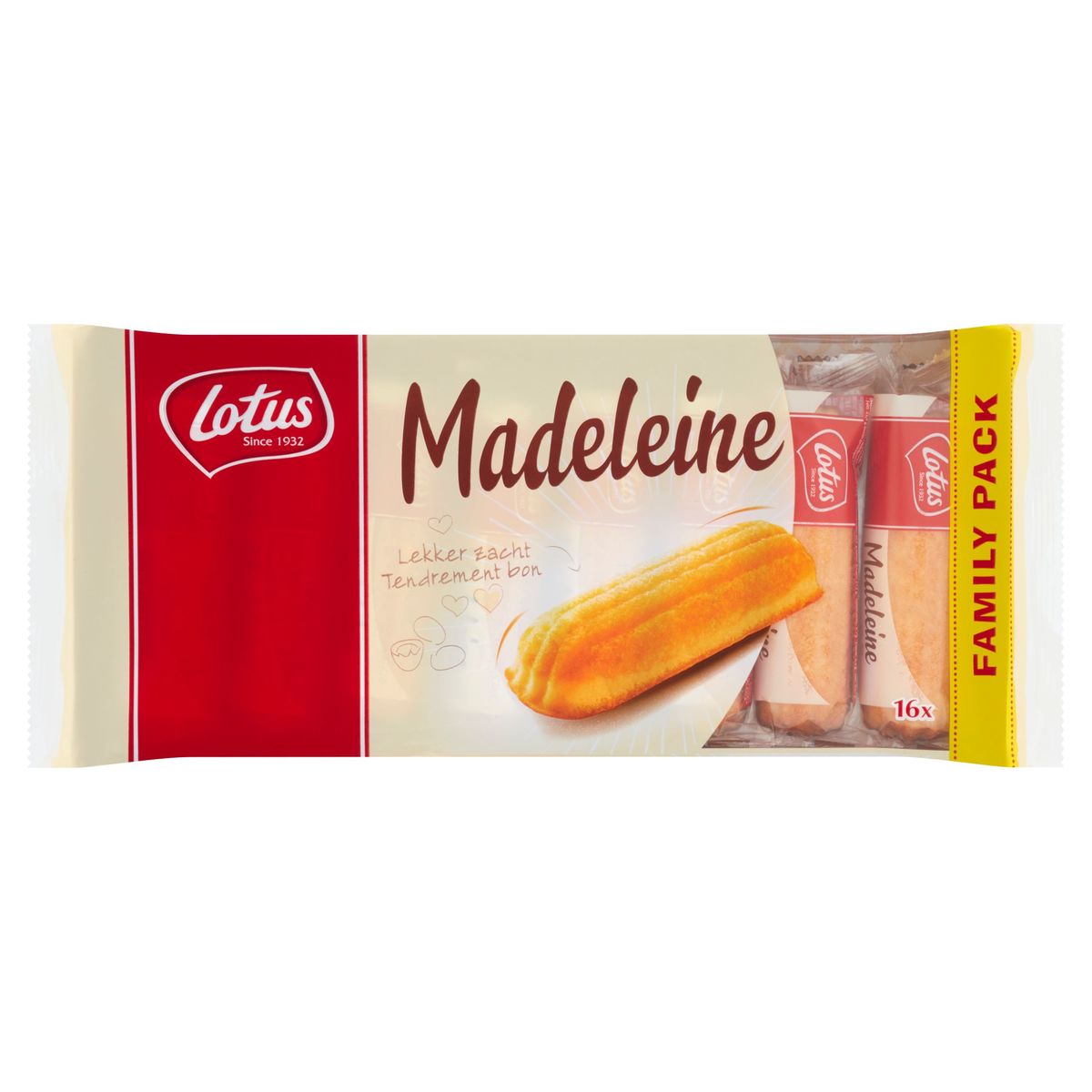 Lotus Madeleine Family Pack 16 x 25 g