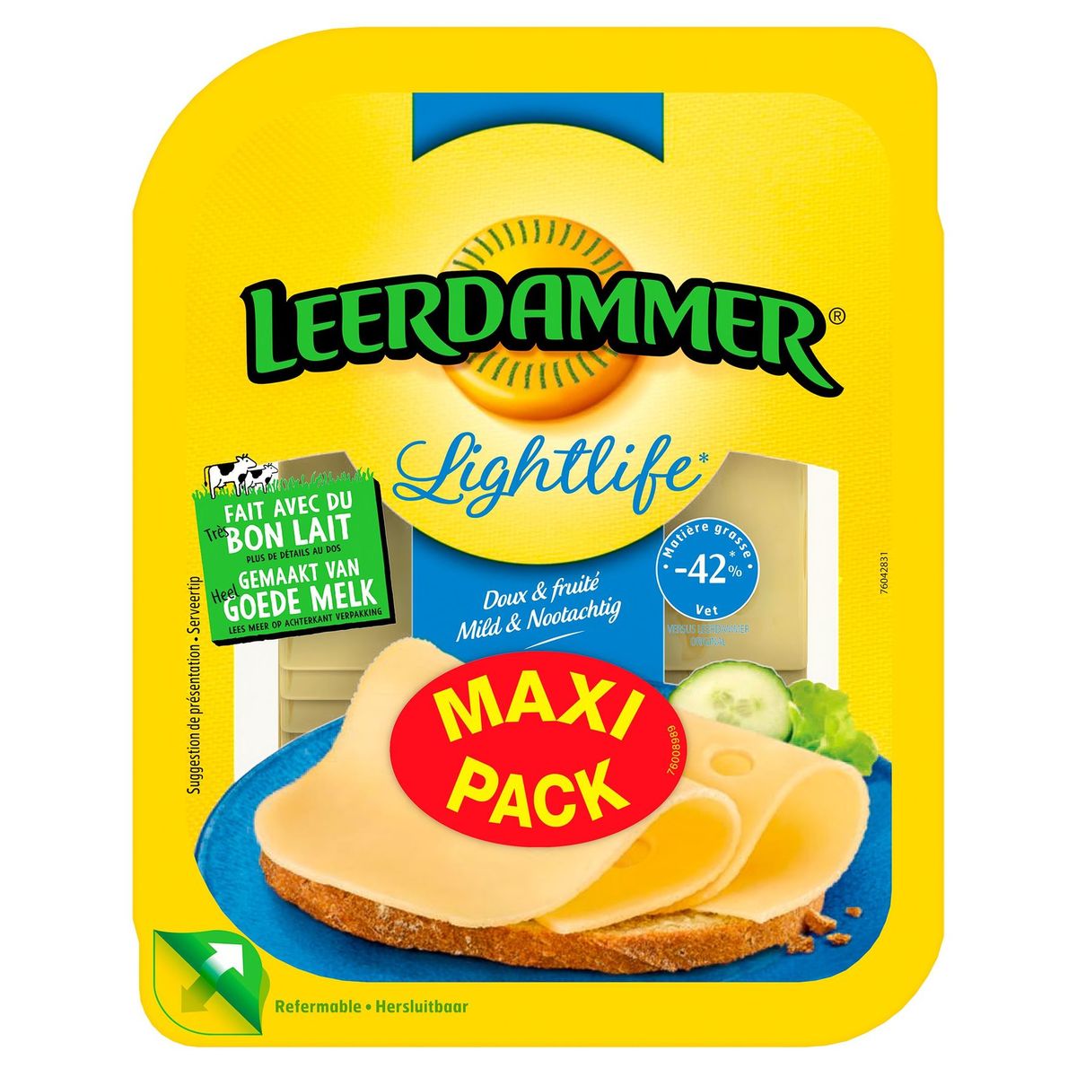 Leerdammer Lightlife Maxi Pack 350 g