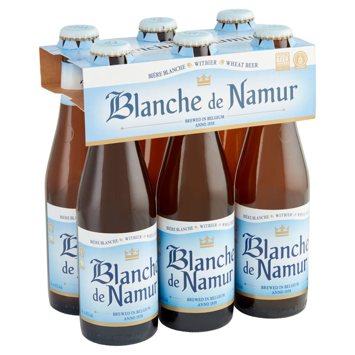 Blanche de Namur Bière Blanche 6 x 25 cl