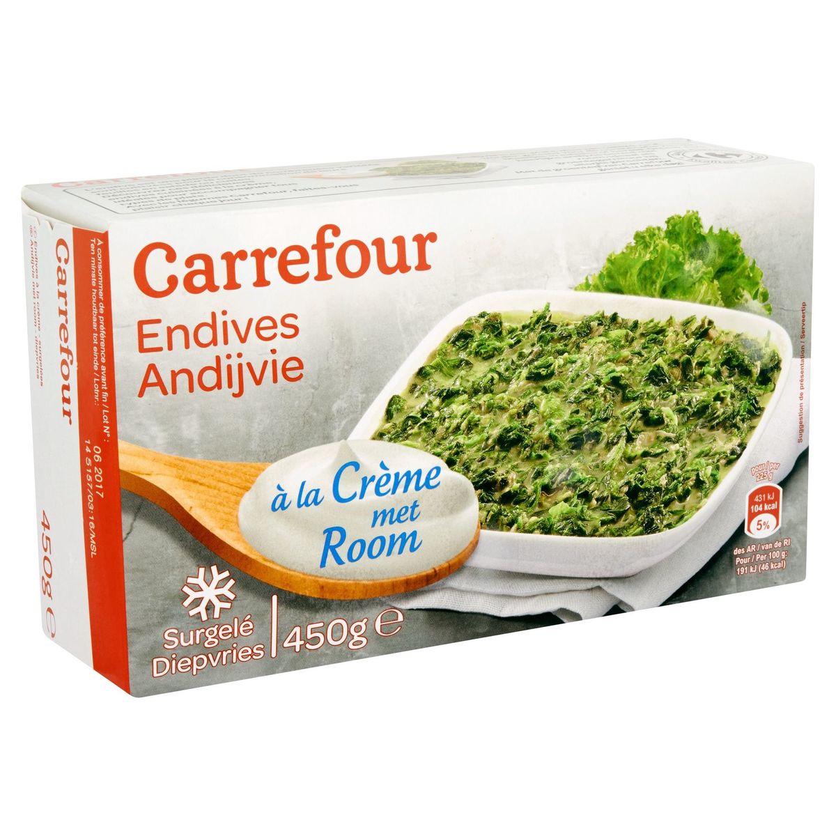 Carrefour Endives à la Crème 450 g