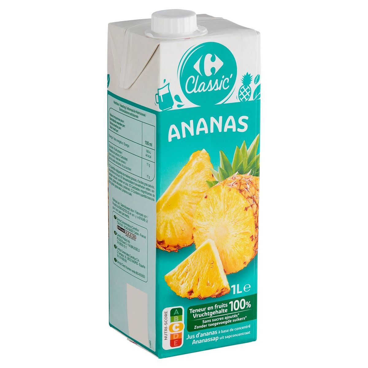 Carrefour Classic' Ananas 1 L