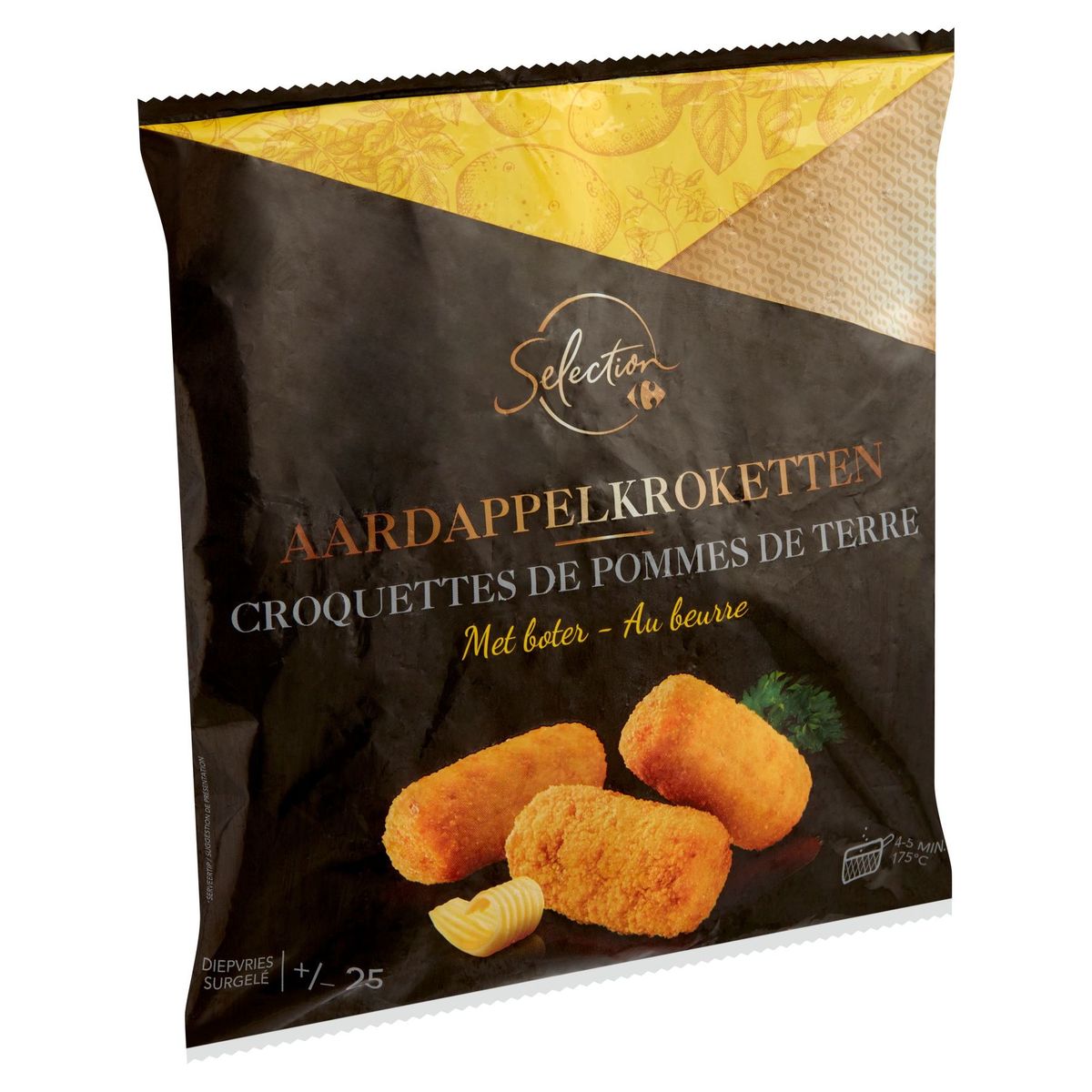 Carrefour Selection Aardappelkroketten met Boter 750 g