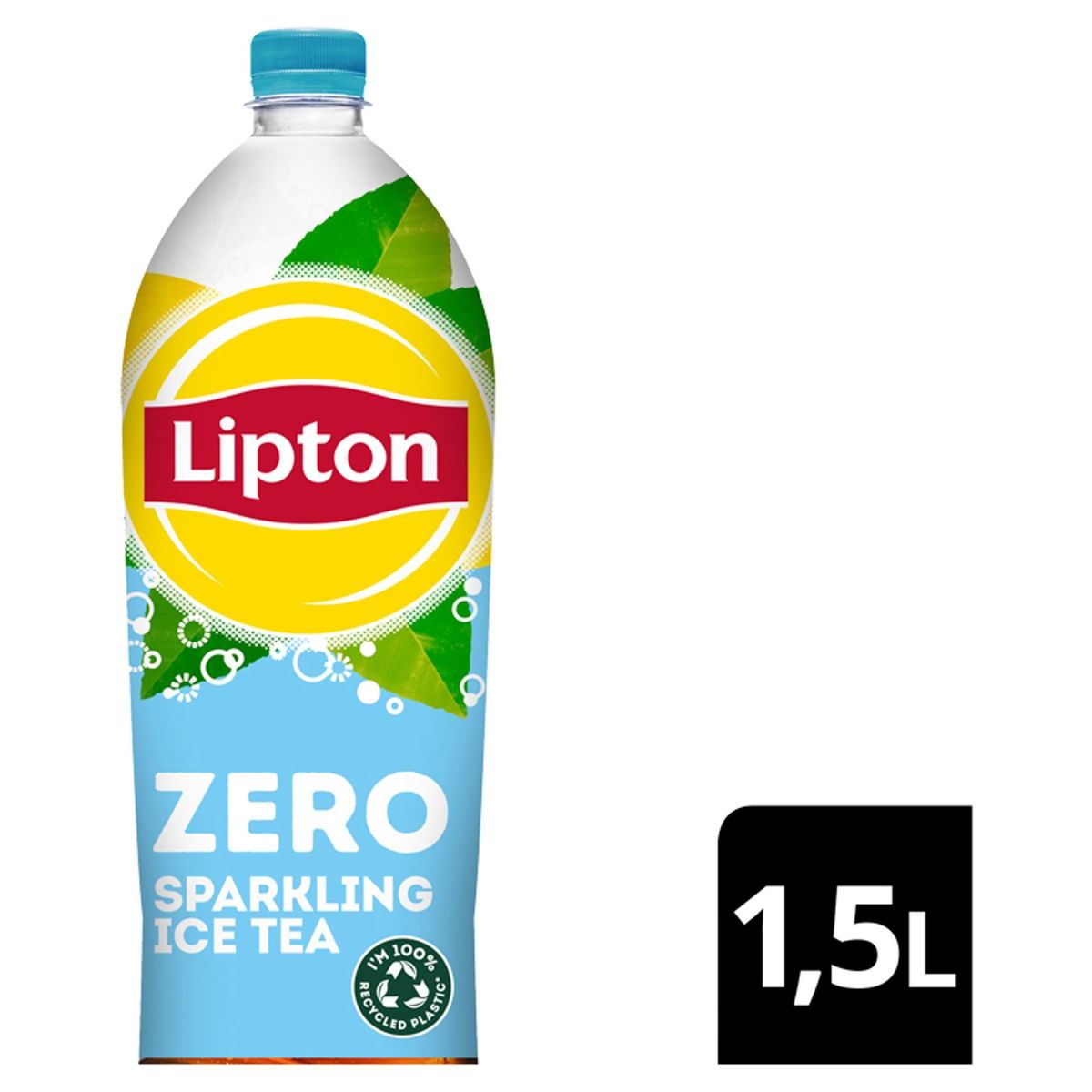 Lipton Ice Tea Pétillant Ice Tea ZERO Sugar 1.5 L