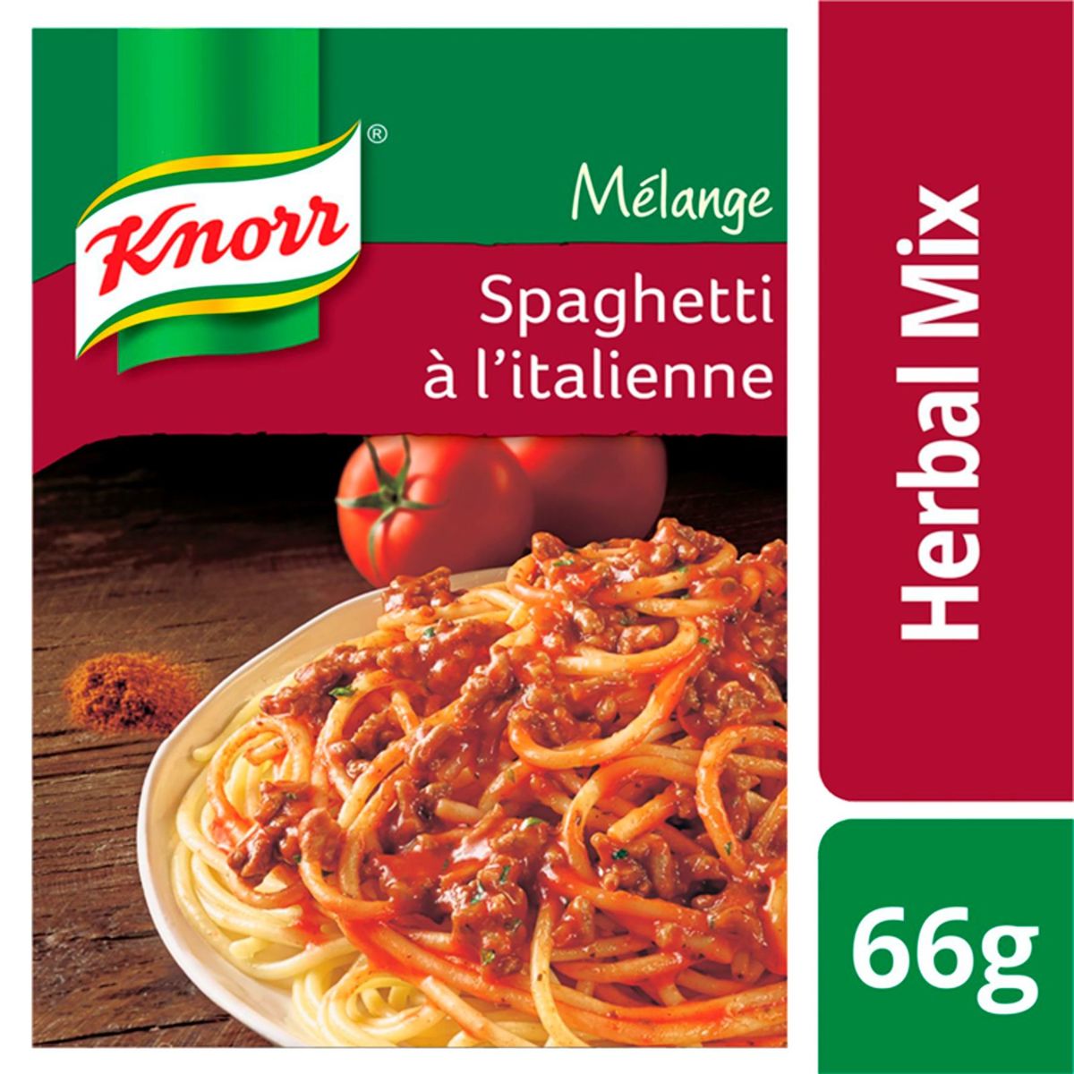 Knorr Mélange d'Épices Spaghetti à l'Italienne 66 g