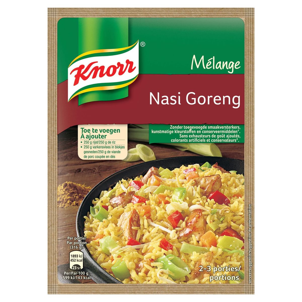 Knorr Mélange d'Épices Nasi Goreng 43 g