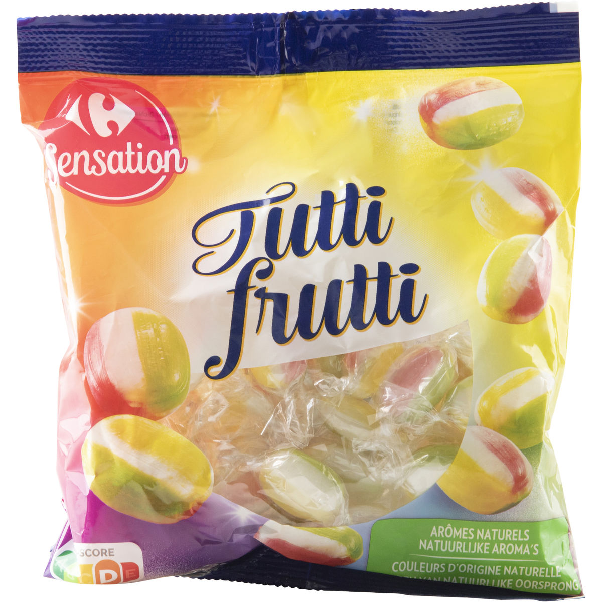 Carrefour Bonbons Acidulés Saveur Tutti Frutti 250 g