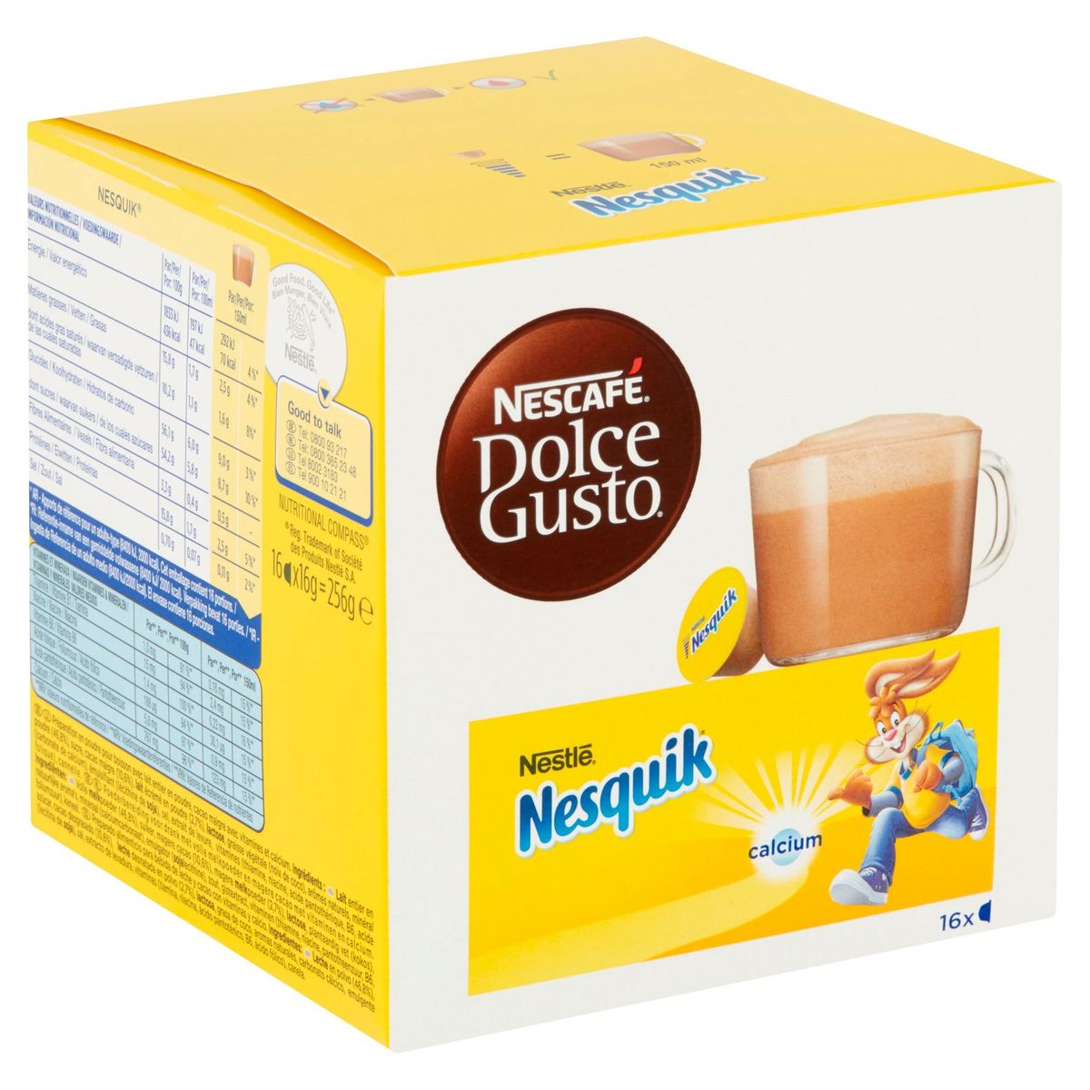 Nescafé Dolce Gusto Nesquik 16 Capsules 256 g