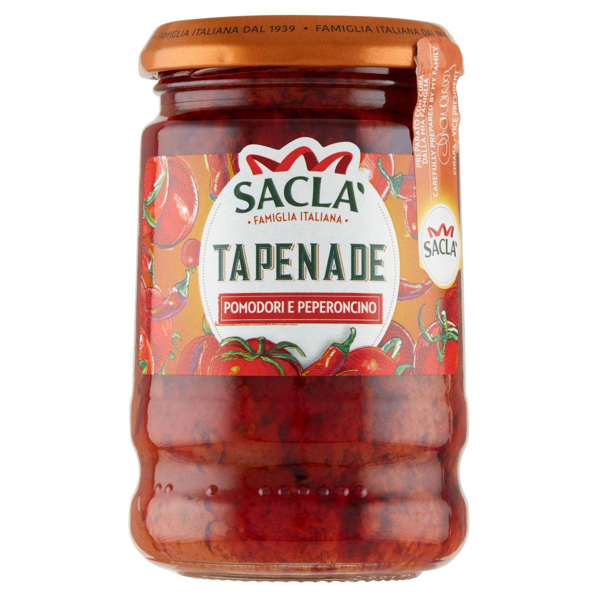 Sacla Tapenade Pomodori e Peperoncino 190 g