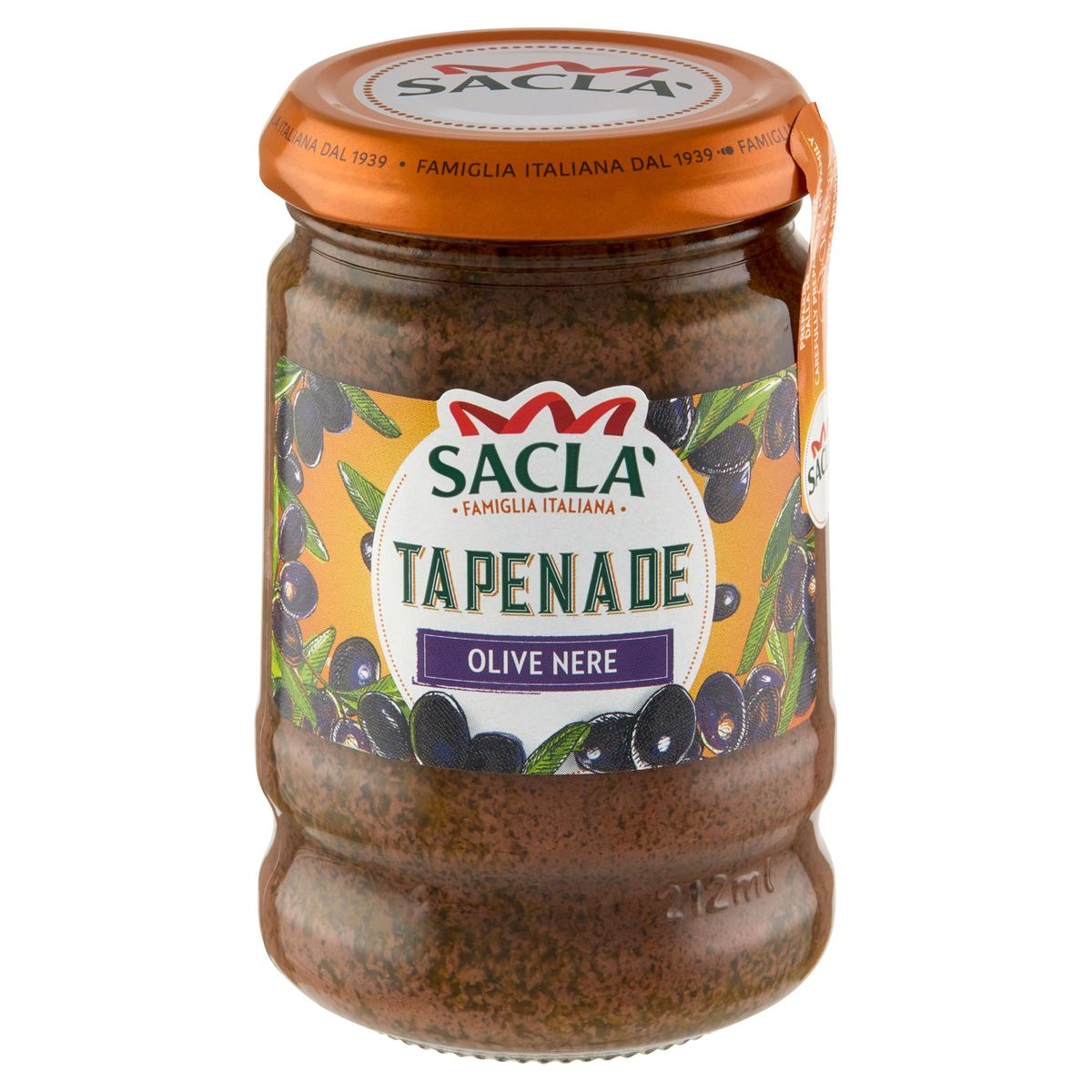 Sacla Tapenade Olive Nere 190 g
