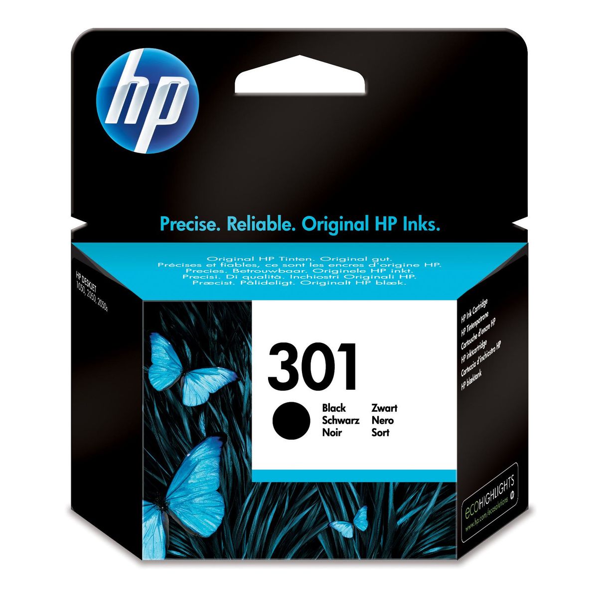 HP Inktcartridge 301 - Zwart