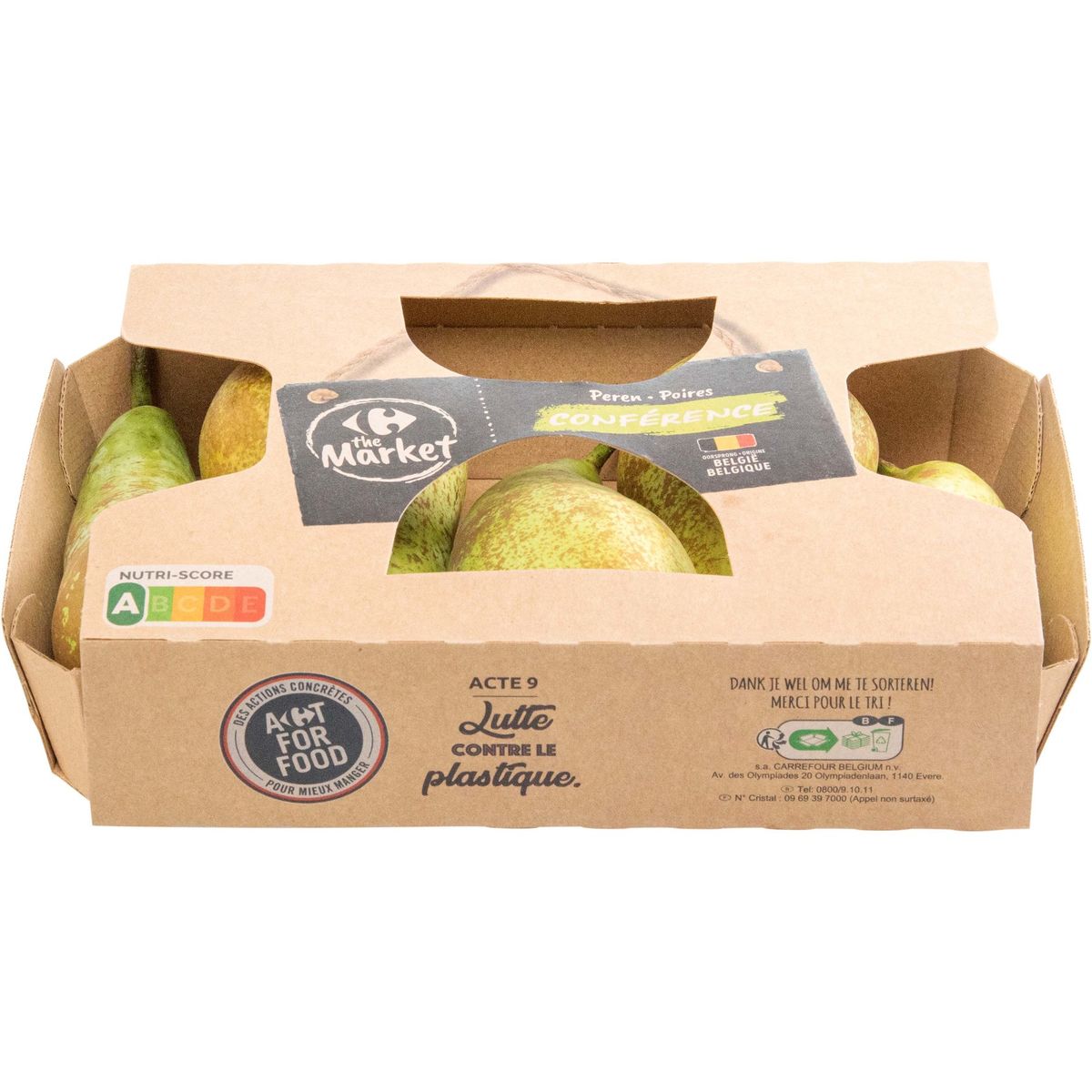 Carrefour The Market Poires Conférence Tray