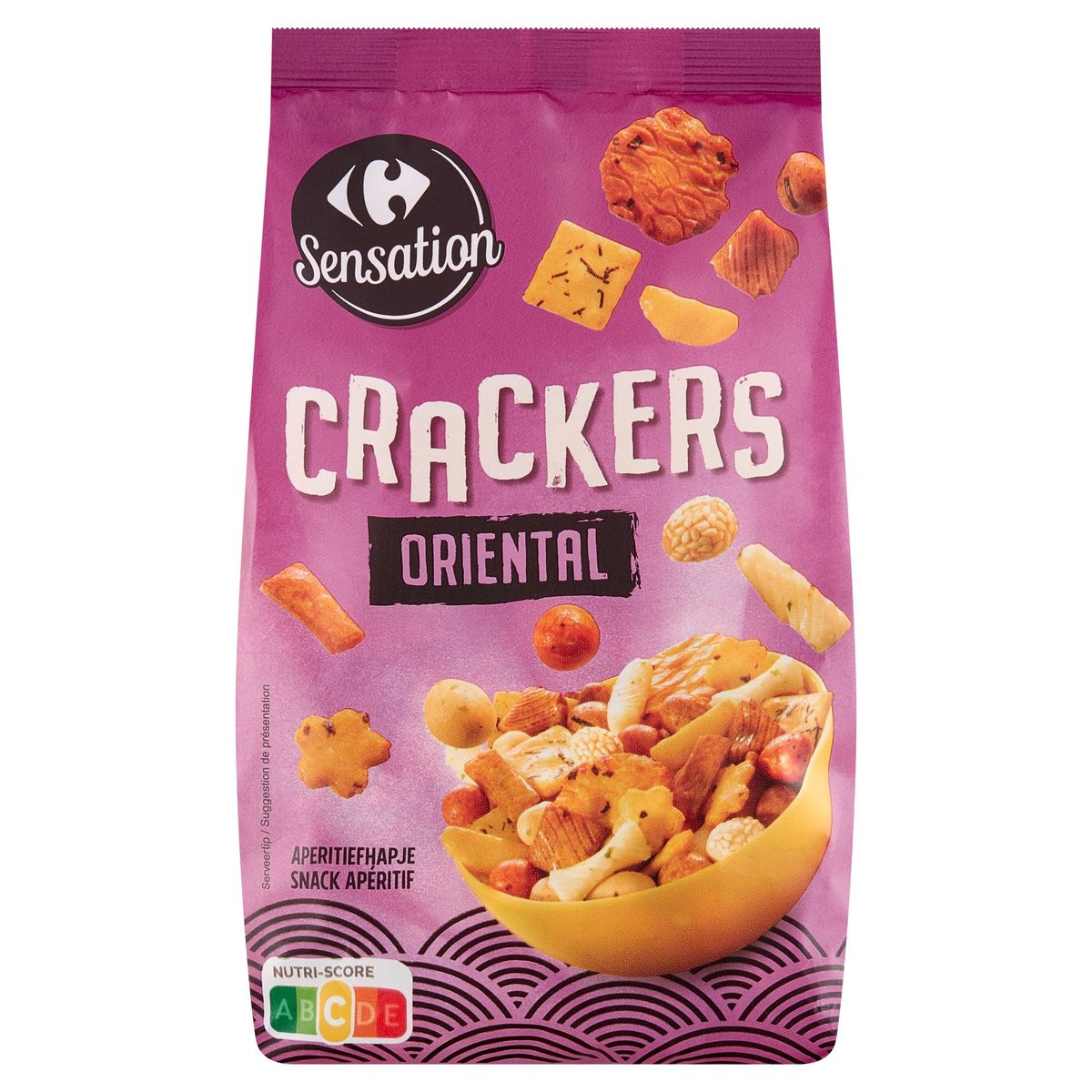 Carrefour Sensation Crackers Oriental Aperitiefhapje 200 g