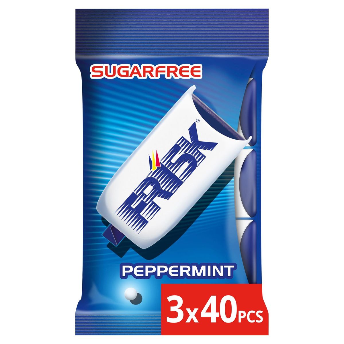 Frisk Refreshing Power Mints Sugarfree Peppermint 3 x 5.7 g