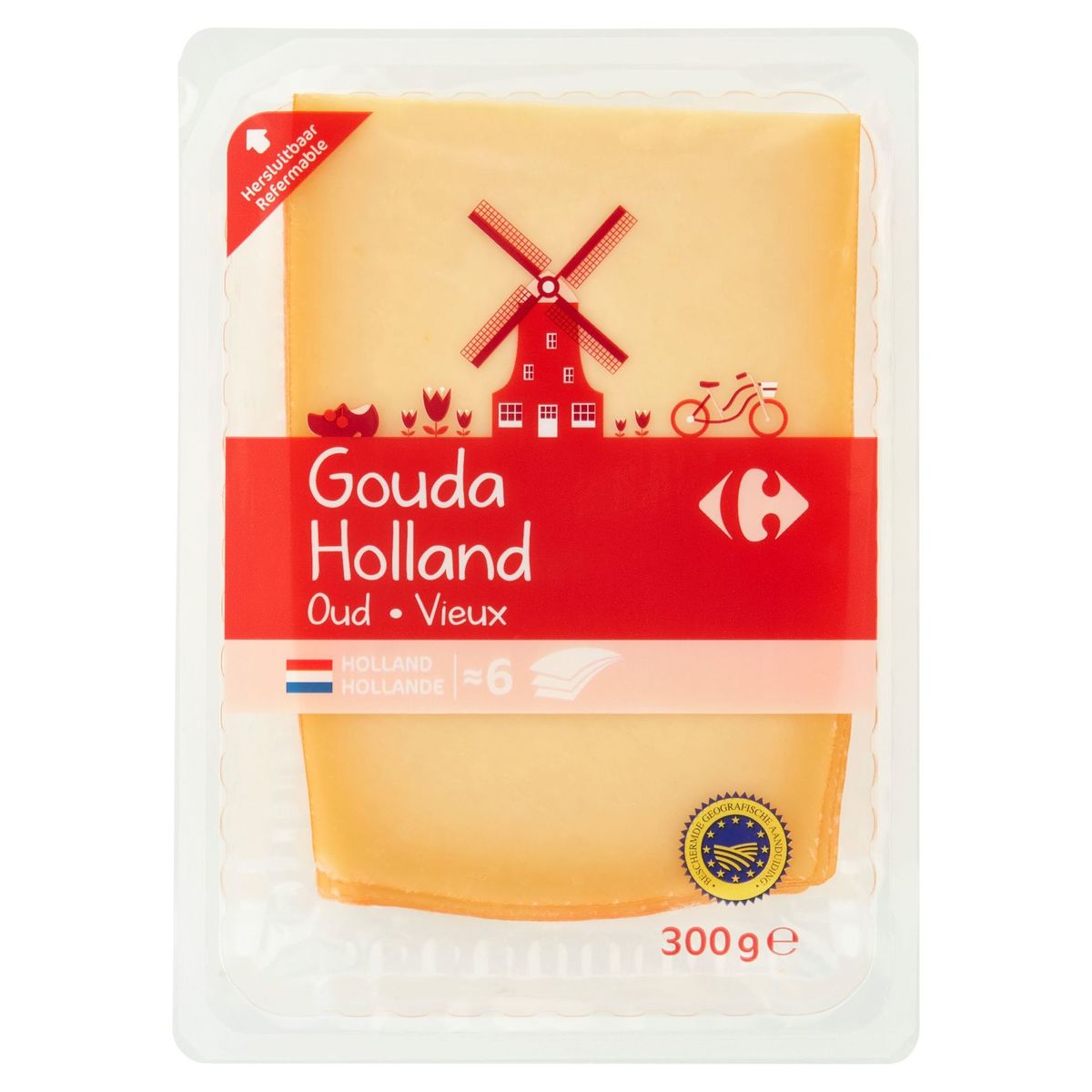Carrefour Gouda Holland Oud Sneetjes 300 g