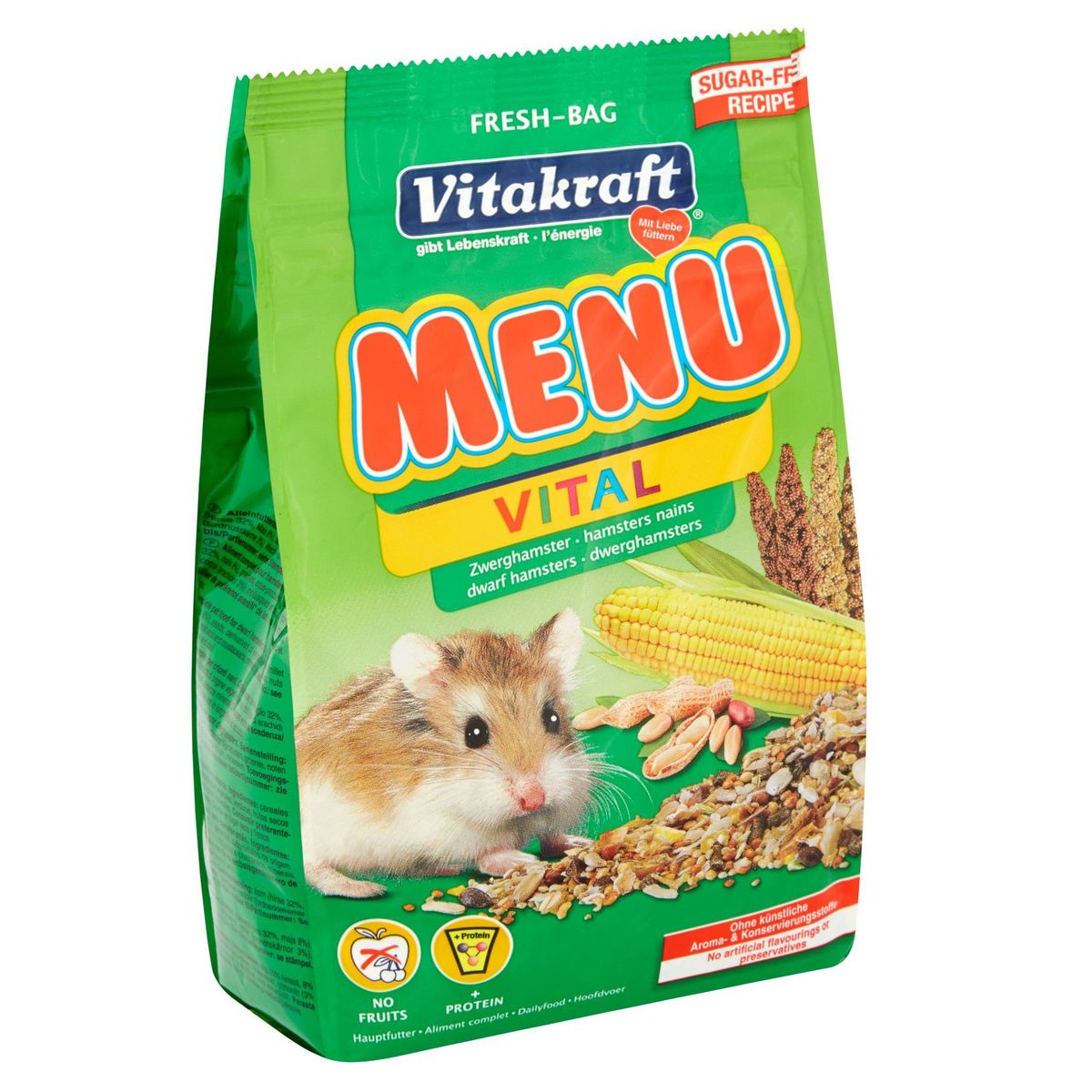 Vitakraft Menu pour hamsters nains 400 g