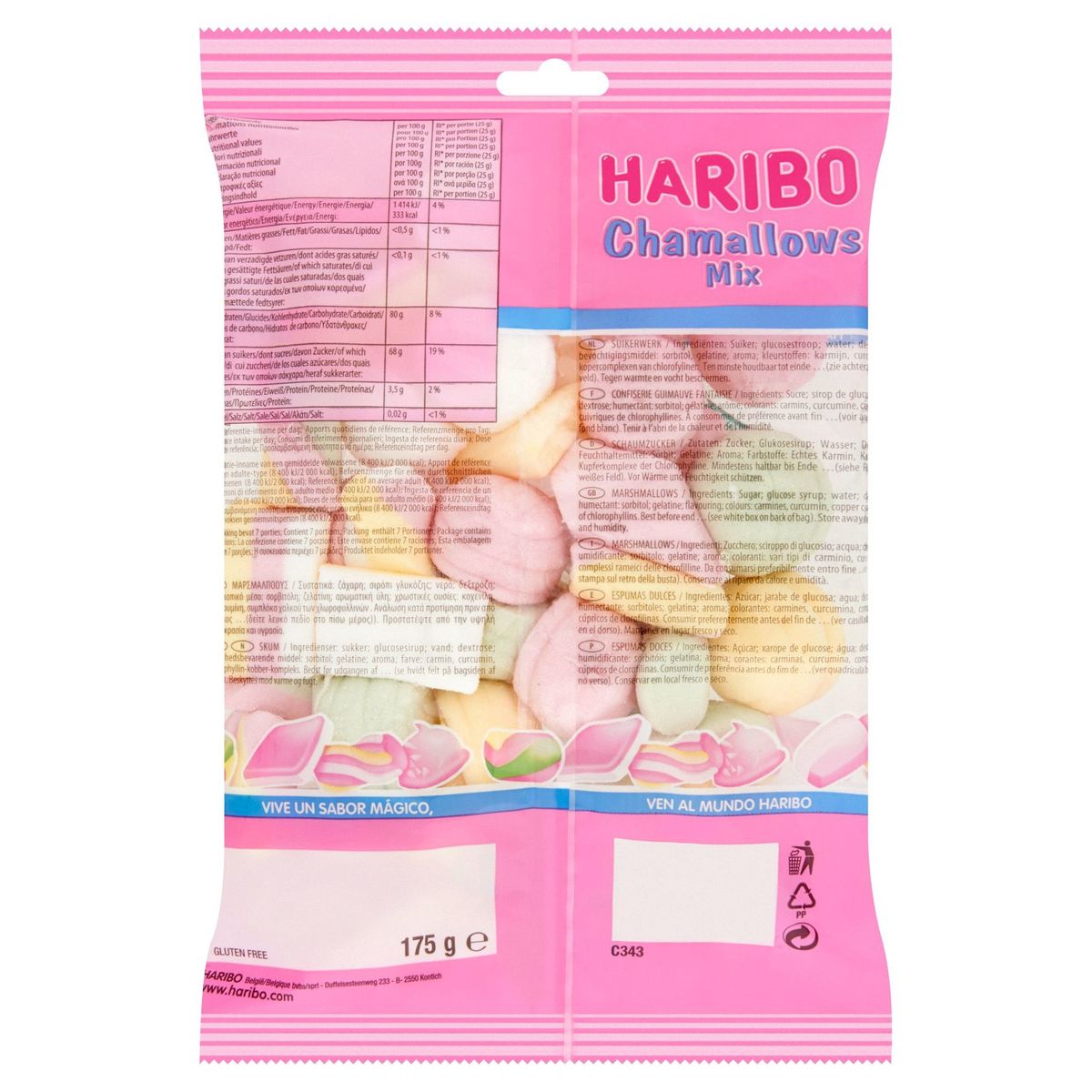 Haribo Chamallows Mallow Mix 175 g