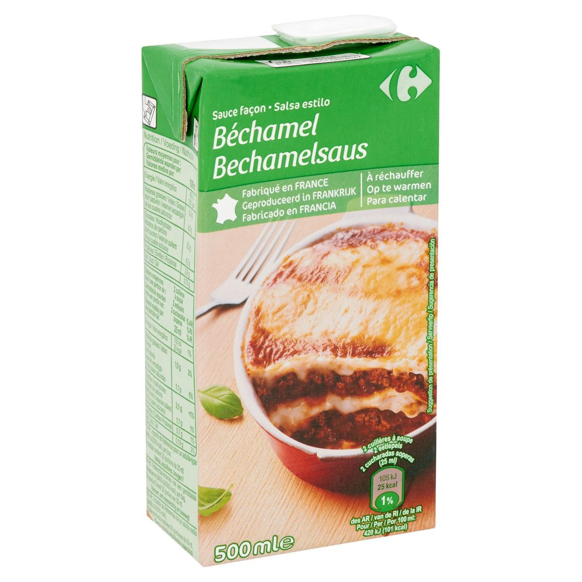 Carrefour Sauce Façon Béchamel 500 ml
