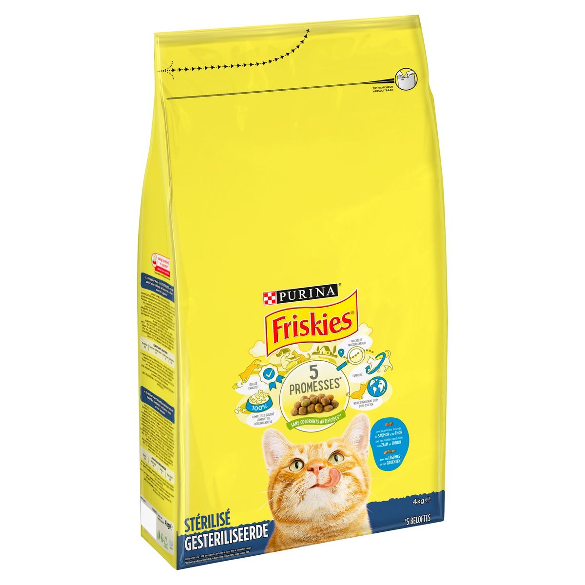Friskies Kattenvoeding  Sterilcat Zalm en Groenten 4kg