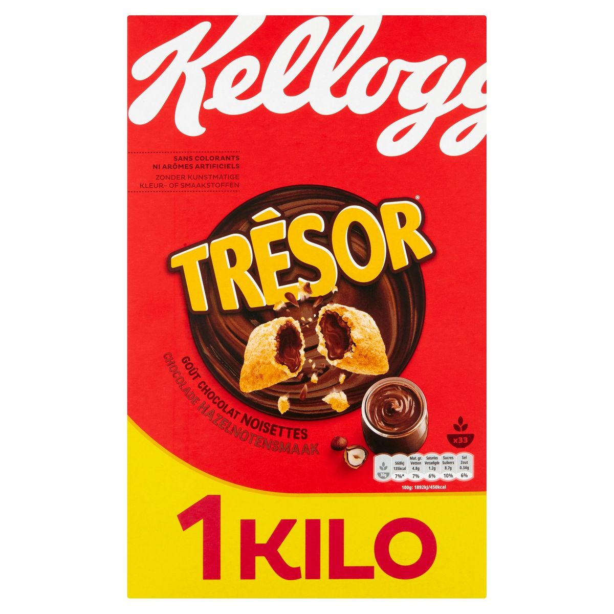 Kellogg's Tresor Chocolate & Nuts 1 kg