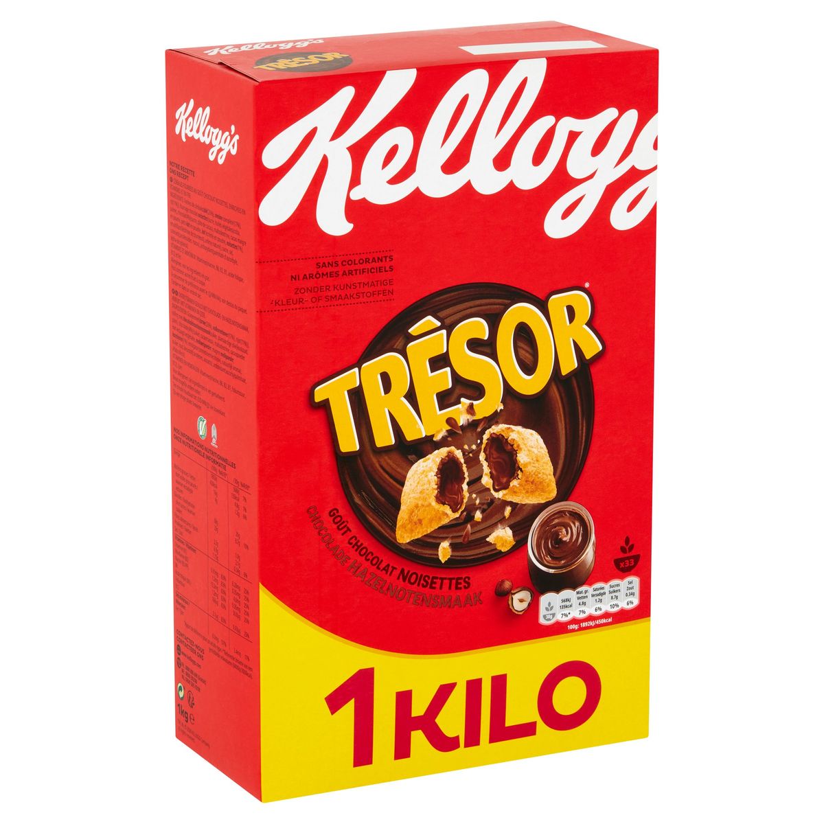 Kellogg's Tresor Chocolate & Nuts céréales kg