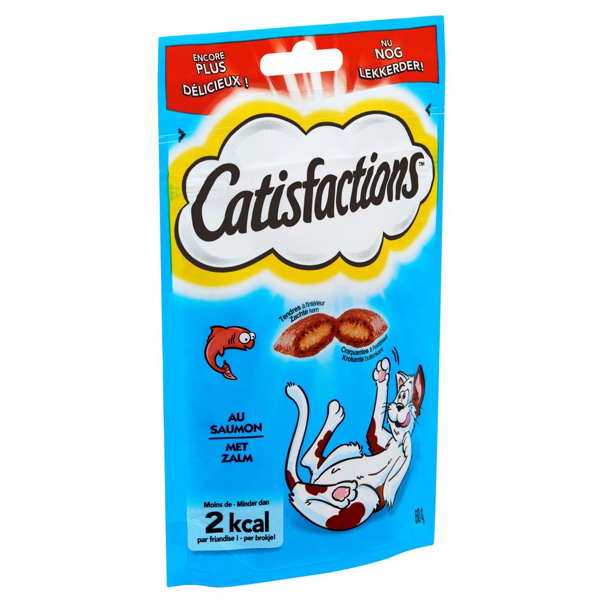 Catisfactions Snack Chat au Saumon 60 g