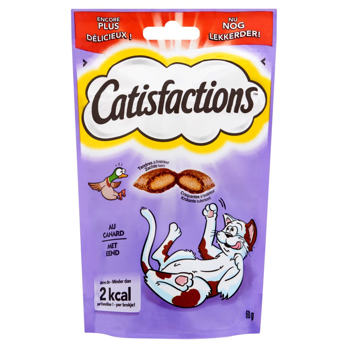 Catisfactions Snack Chat au Canard 60 g
