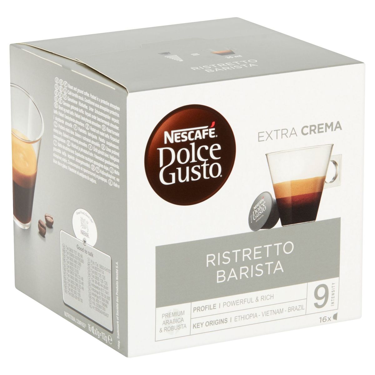 Nescafé Dolce Gusto Ristretto Barista 16 Capsules 112 g