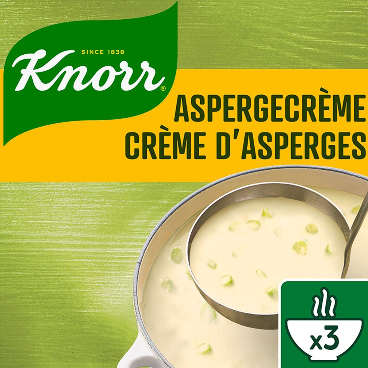 Knorr Finesse Droge soep Asperge en room 73 g