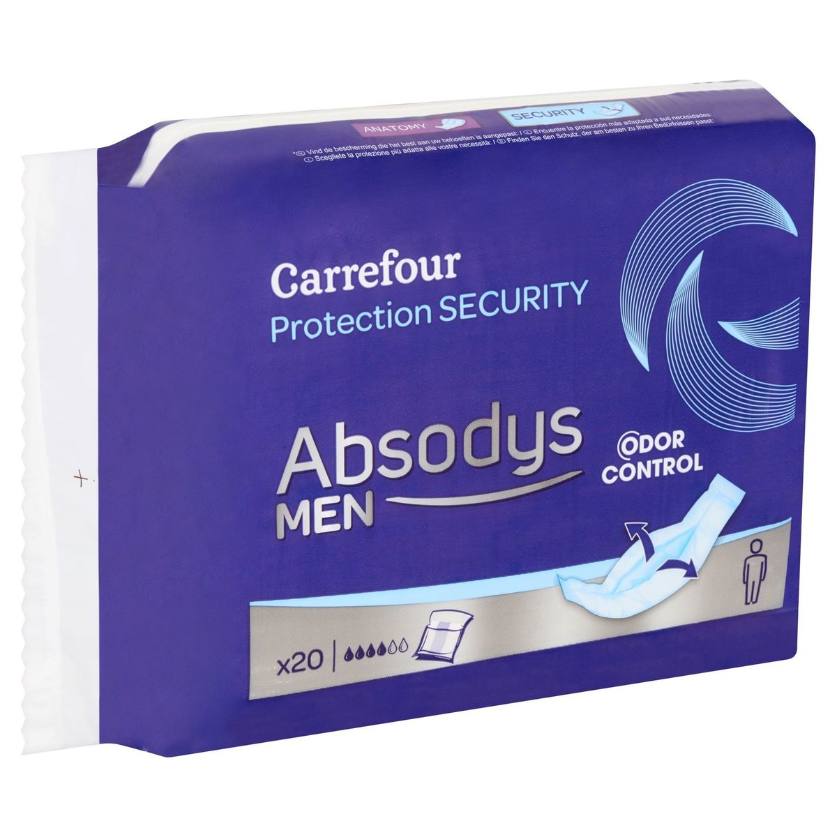 Carrefour Absodys Men Protection Security 20 Pièces