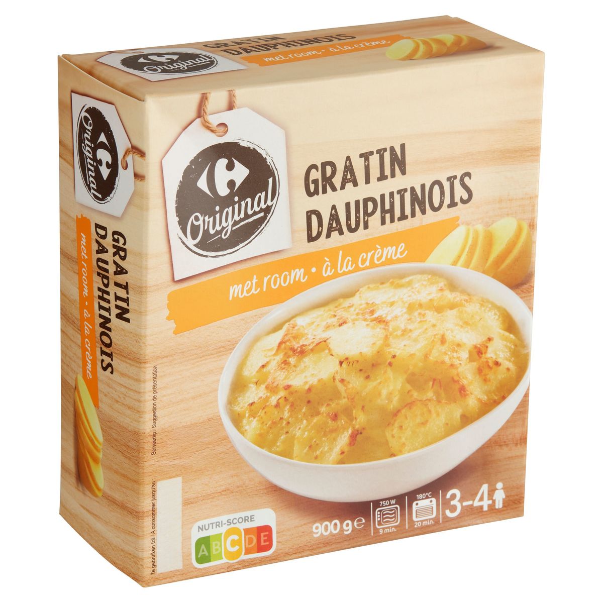 Carrefour Original Gratin Dauphinois à la Crème 900 g