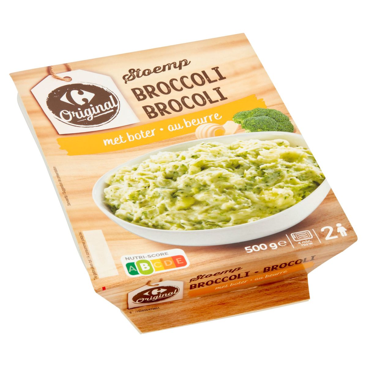 Carrefour Original Stoemp Broccoli met Boter 500 g