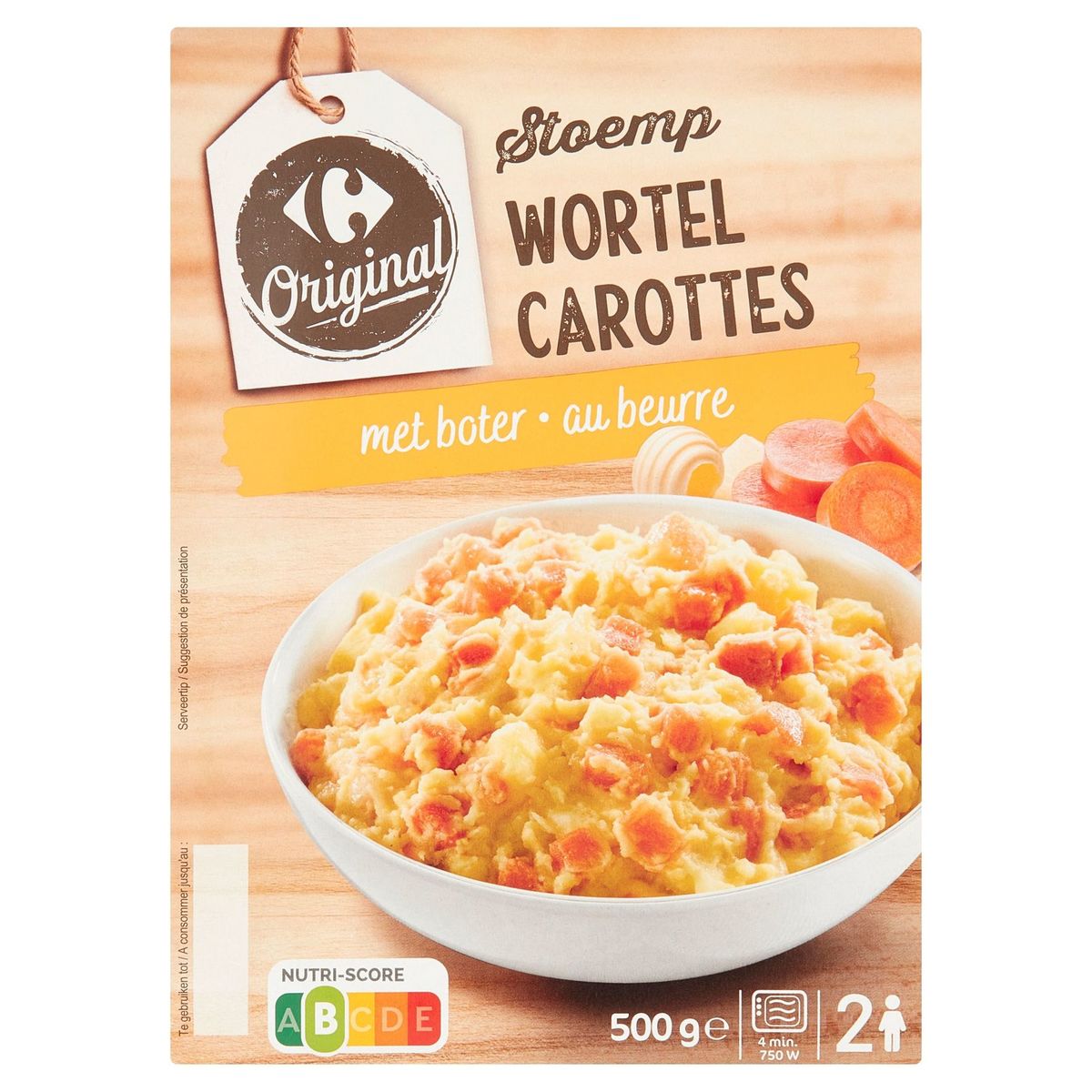 Carrefour Original Stoemp Wortel met Boter 500 g