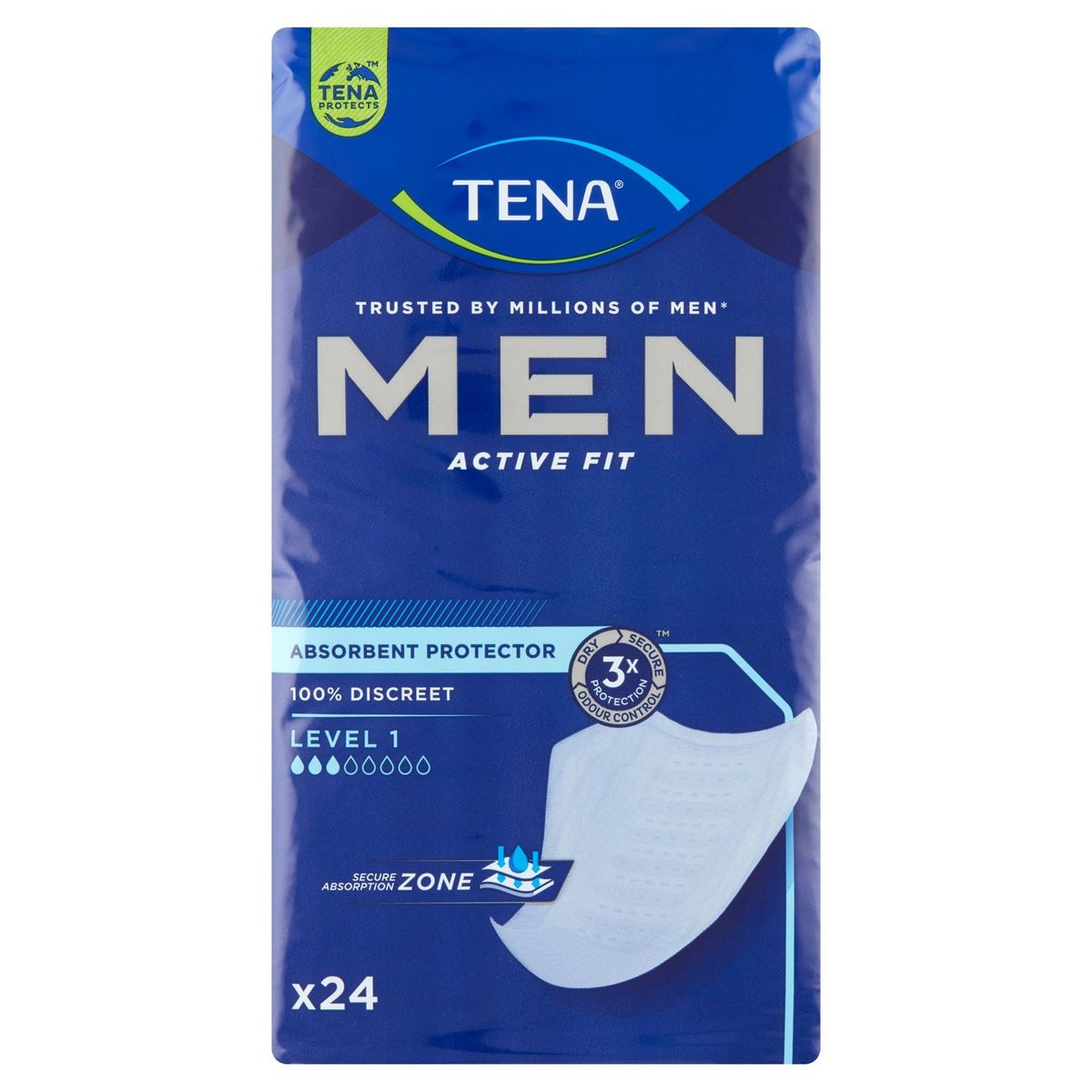 Tena Men Absorbent Protector Level 1 Light 24 Pièces