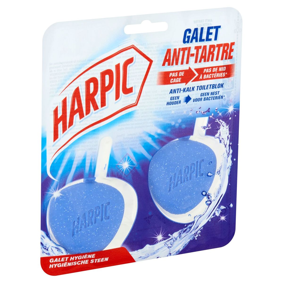 Harpic Anti-Kalk Toiletblok 2 x 40 g