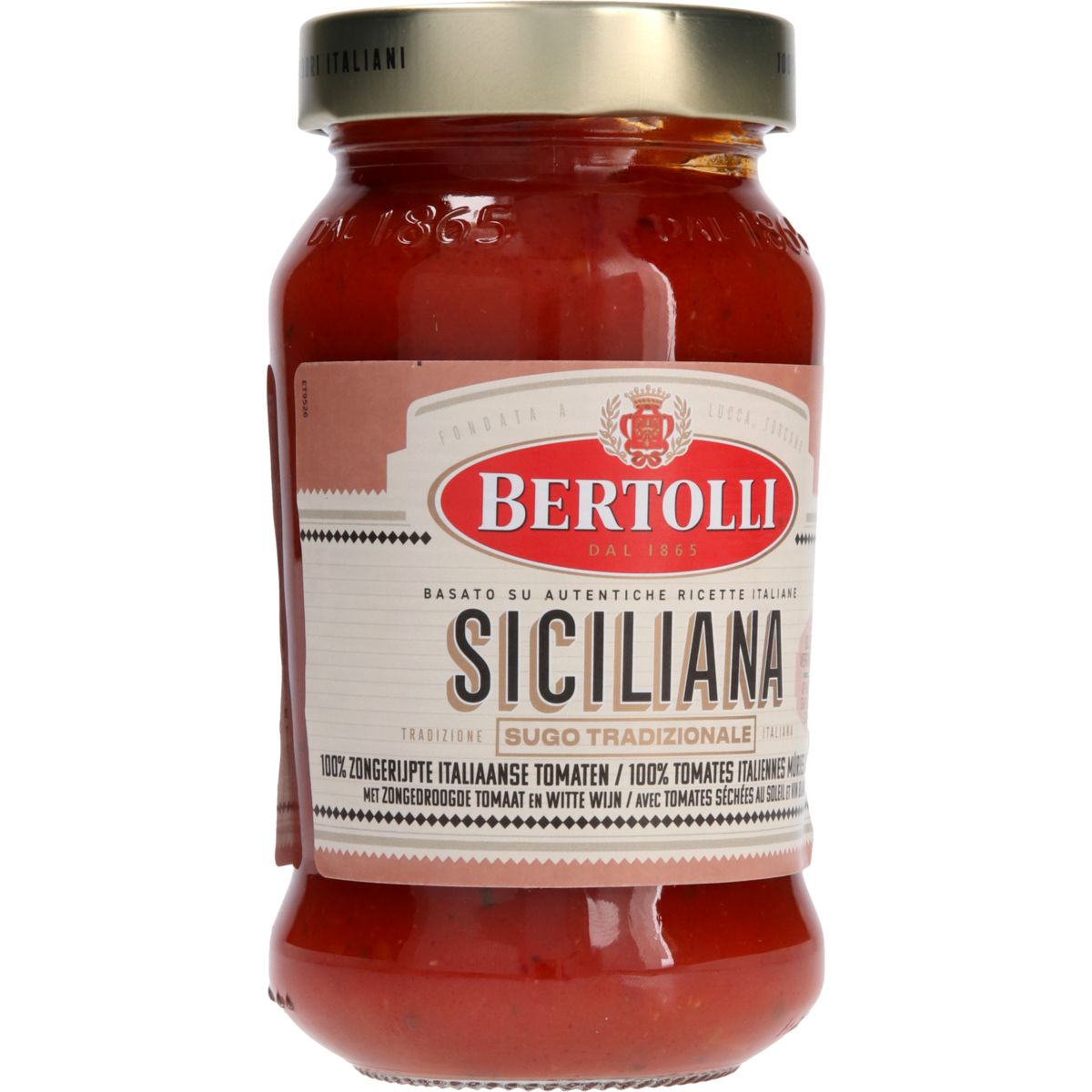 Bertolli Sauce pour pâtes sicilienne avec tomates séchées 400g