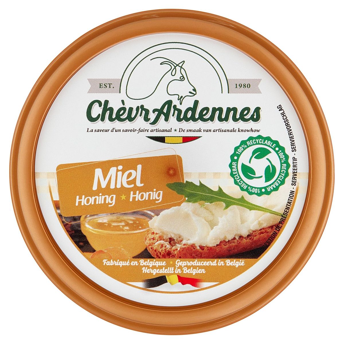 ChèvrArdennes Miel 150 g