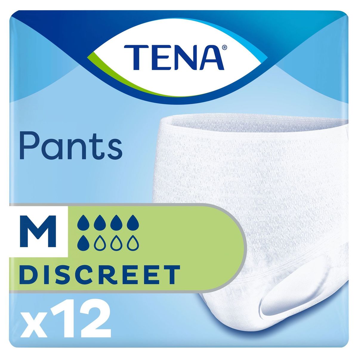 Tena Pants Discreet Medium 12 Pièces