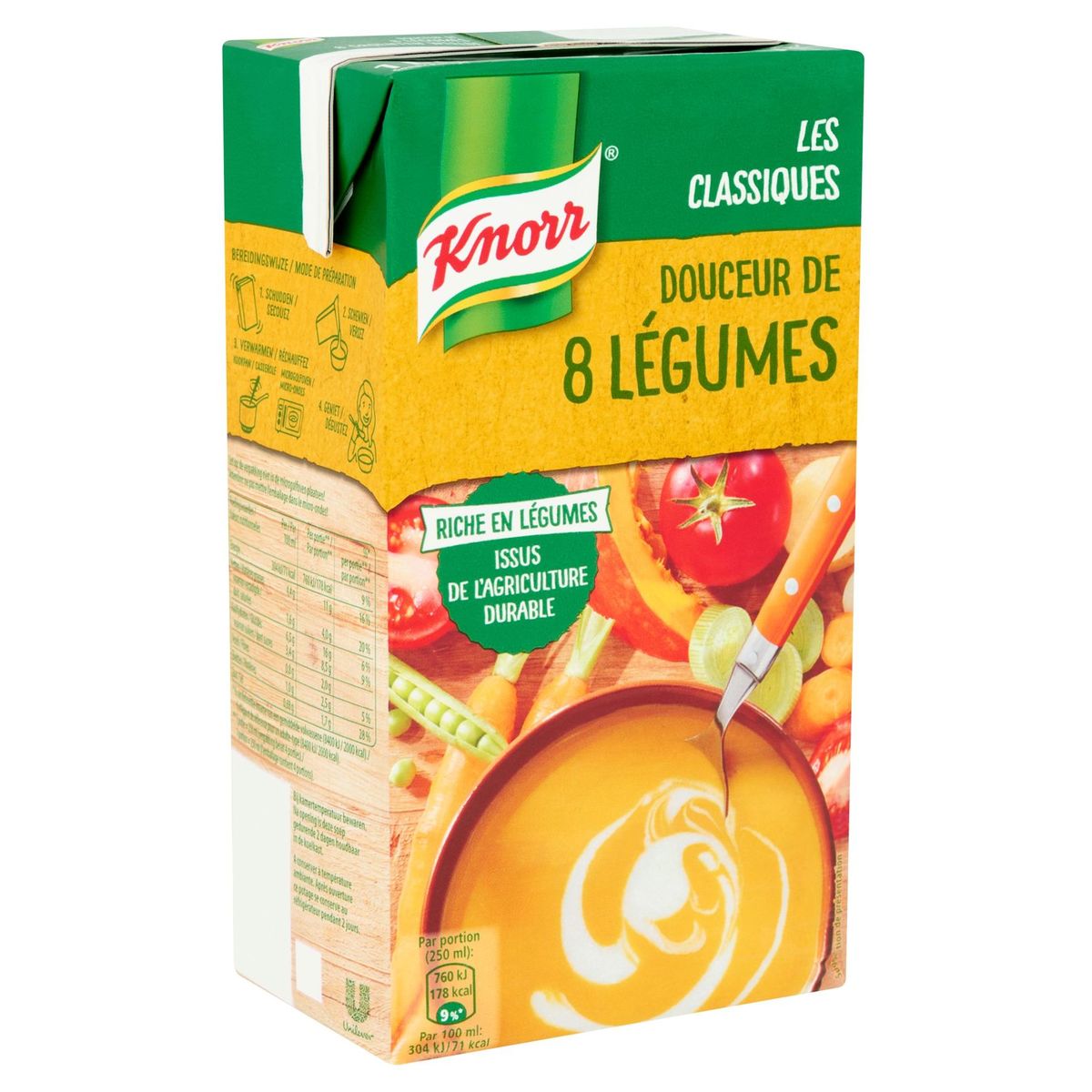 Knorr Classics Tetra Soupe Douceur de 8 Légumes 1 L