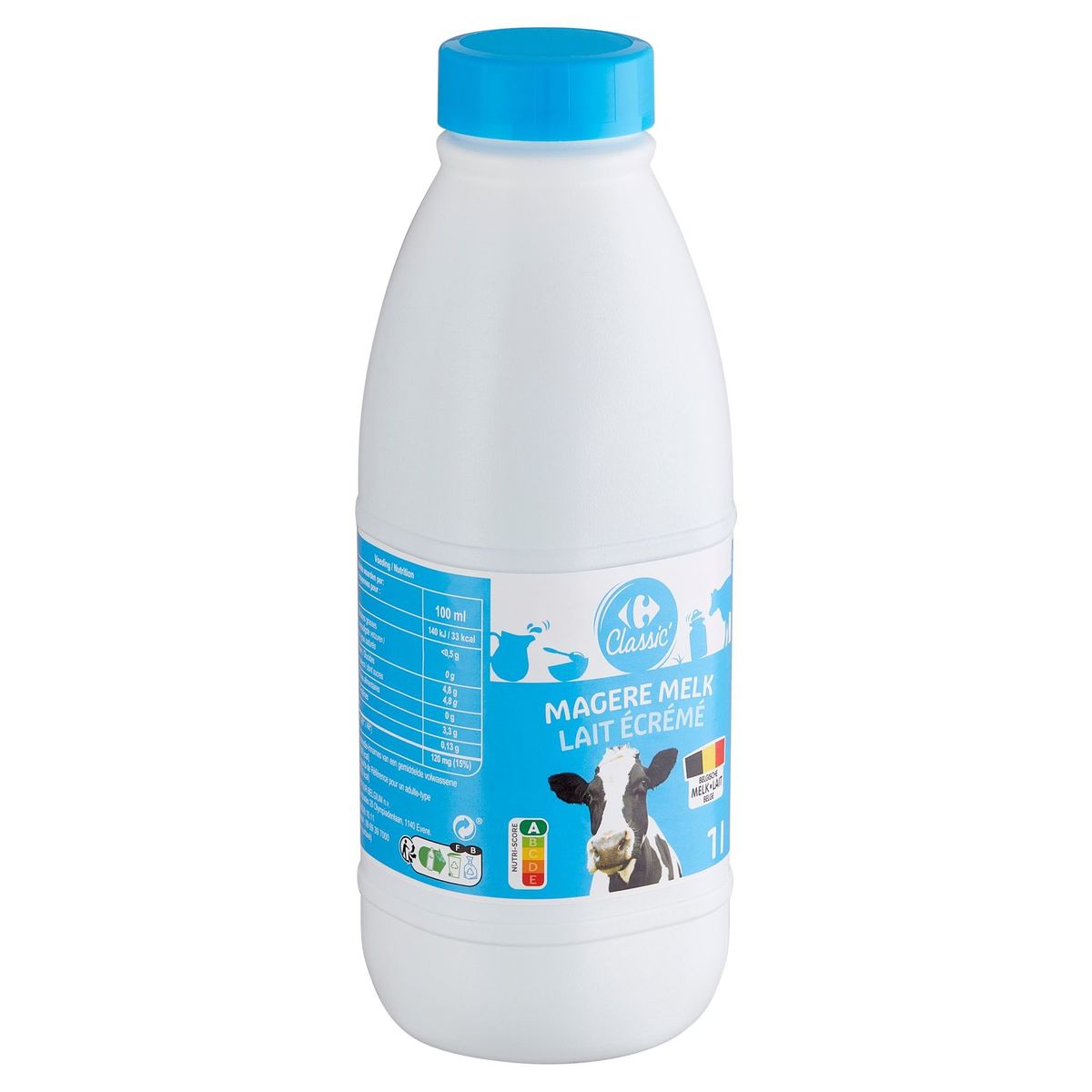 Carrefour Classic' Magere Melk 1 L