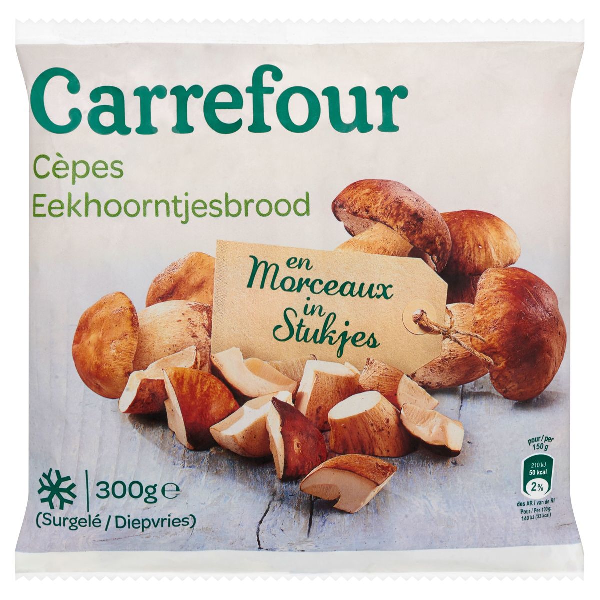 Carrefour Cèpes en Morceaux 300 g