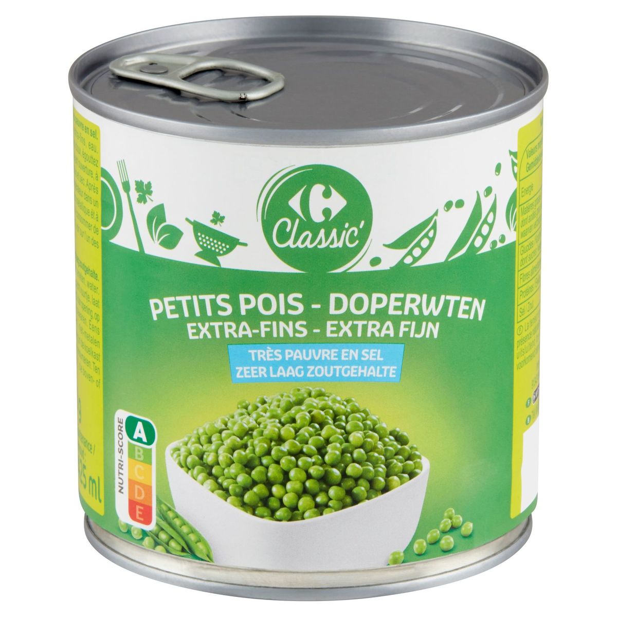 Carrefour Classic' Petits Pois Extra Fins 400 g