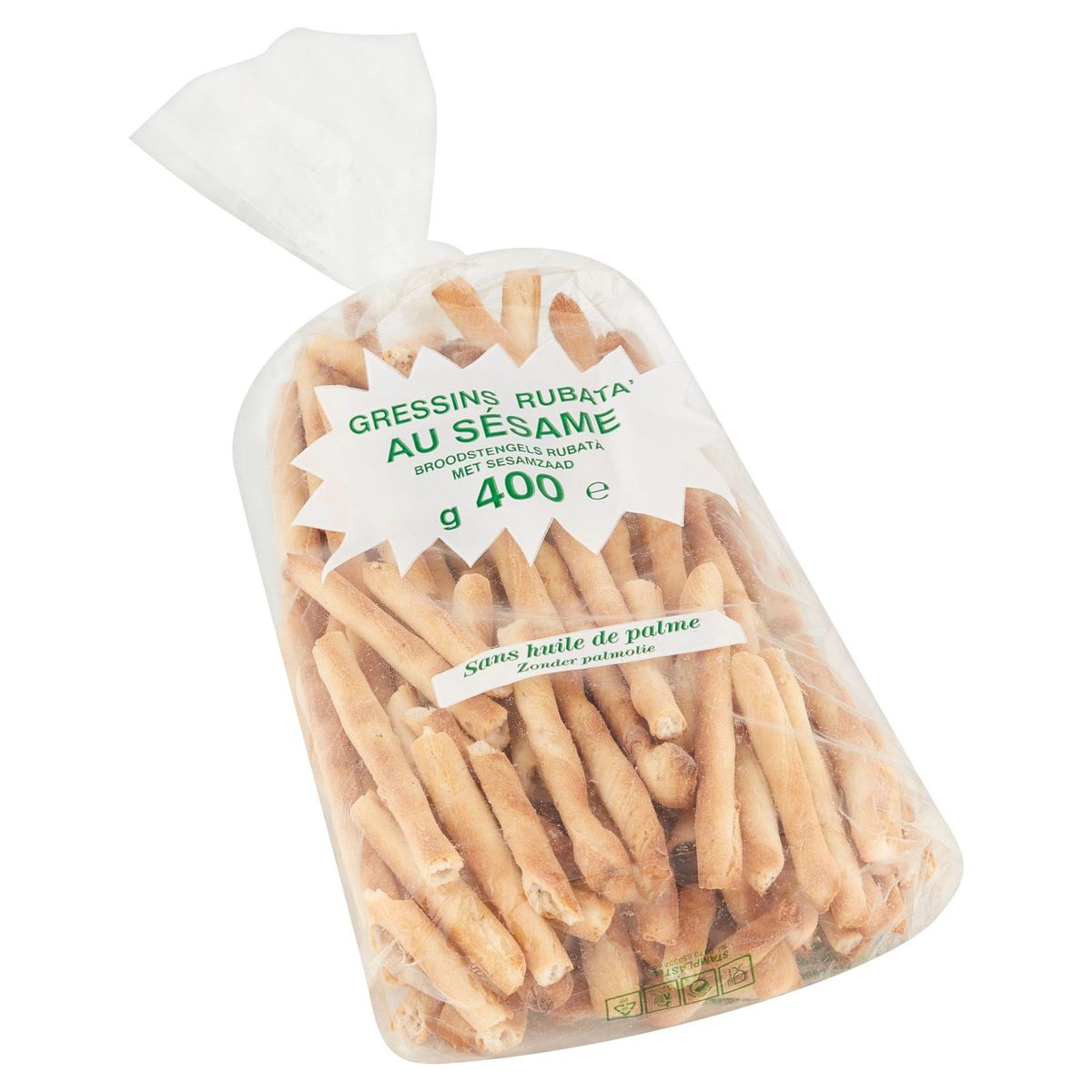Gressins Rubata' au Sésame 400 g