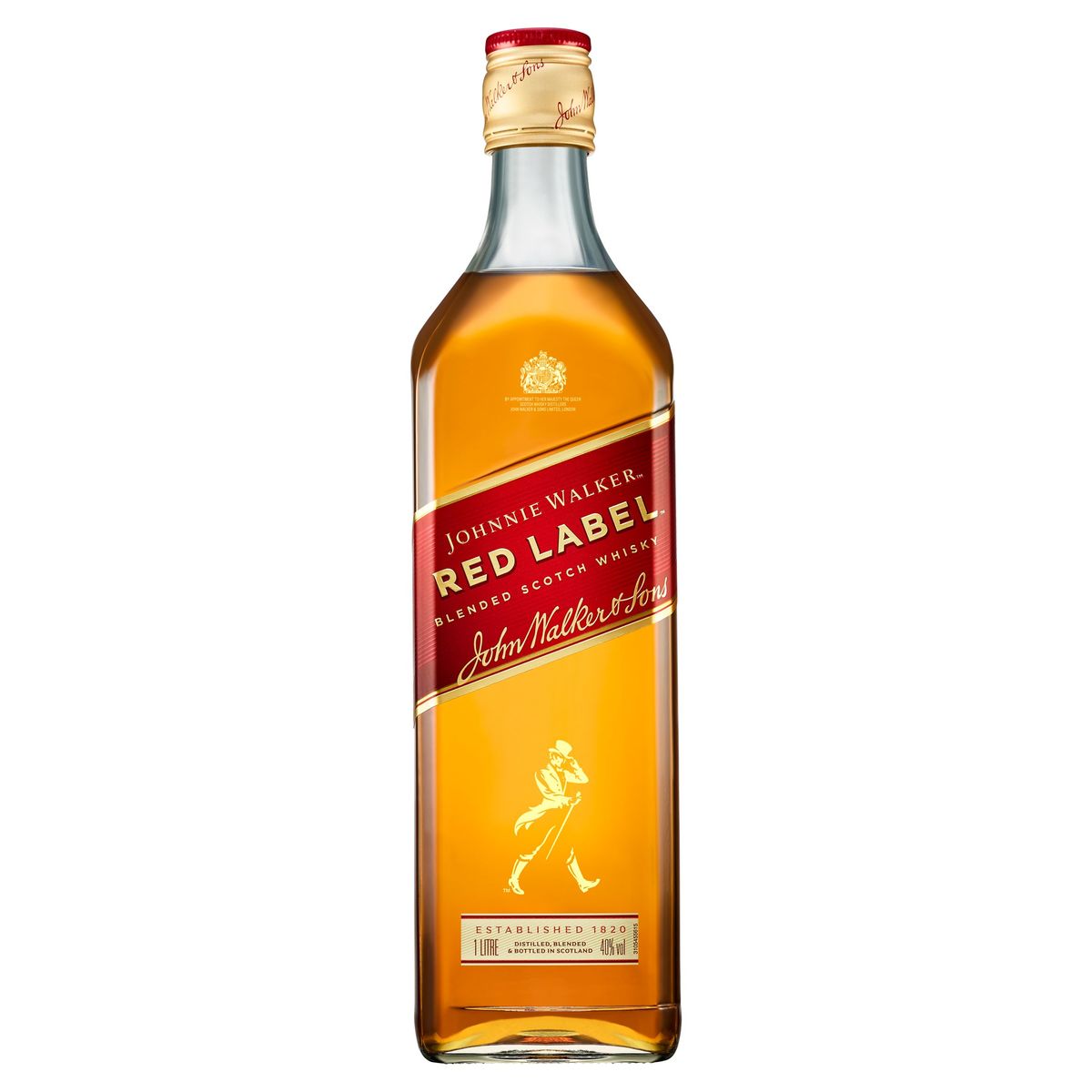Johnnie Walker Red Label Blended Scotch Whisky 1 L