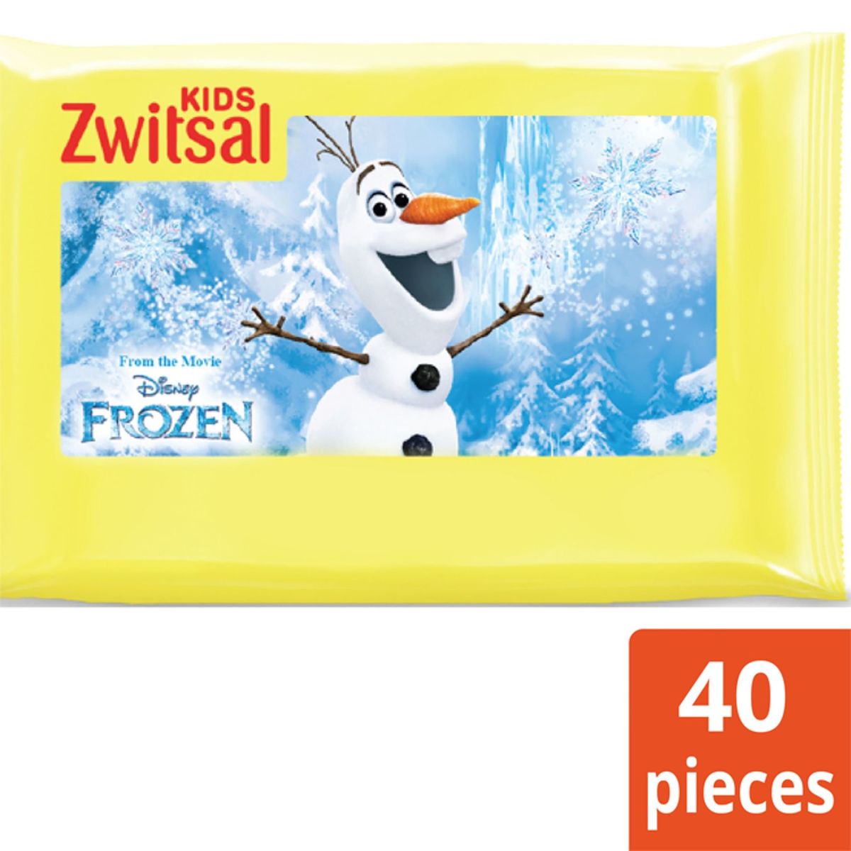 Zwitsal Kids Débarbouillette Disney 40 pièces